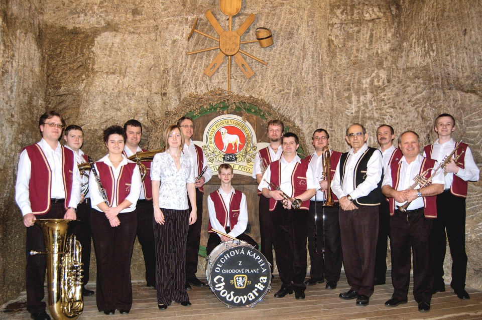 Dechová hudba Chodovarka v roce 2008